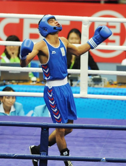 印度运动员斩获拳击项目冠军