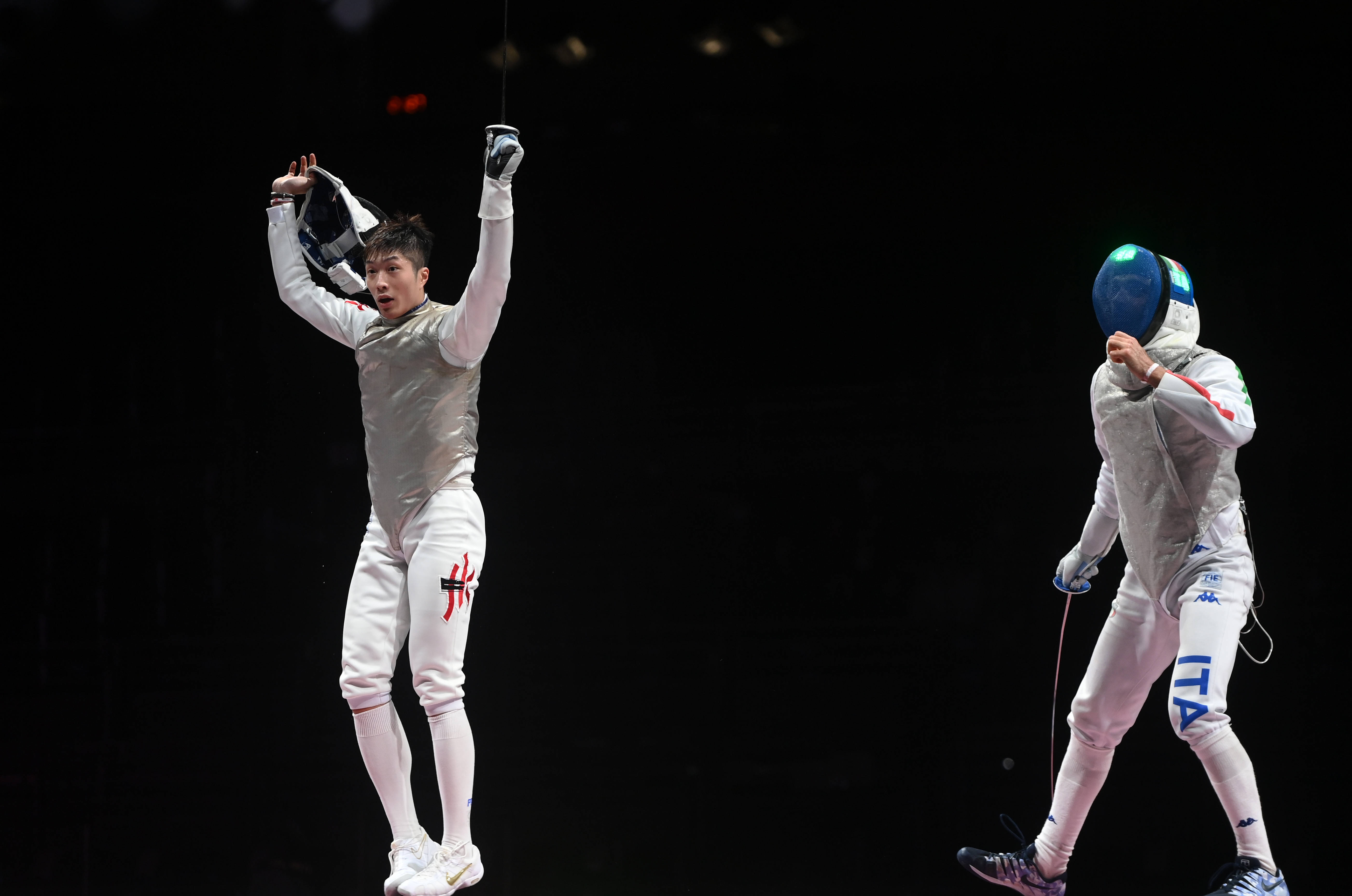 西班牙选手在击剑赛中冠军夺取 西班牙选手在击剑赛中冠军夺取