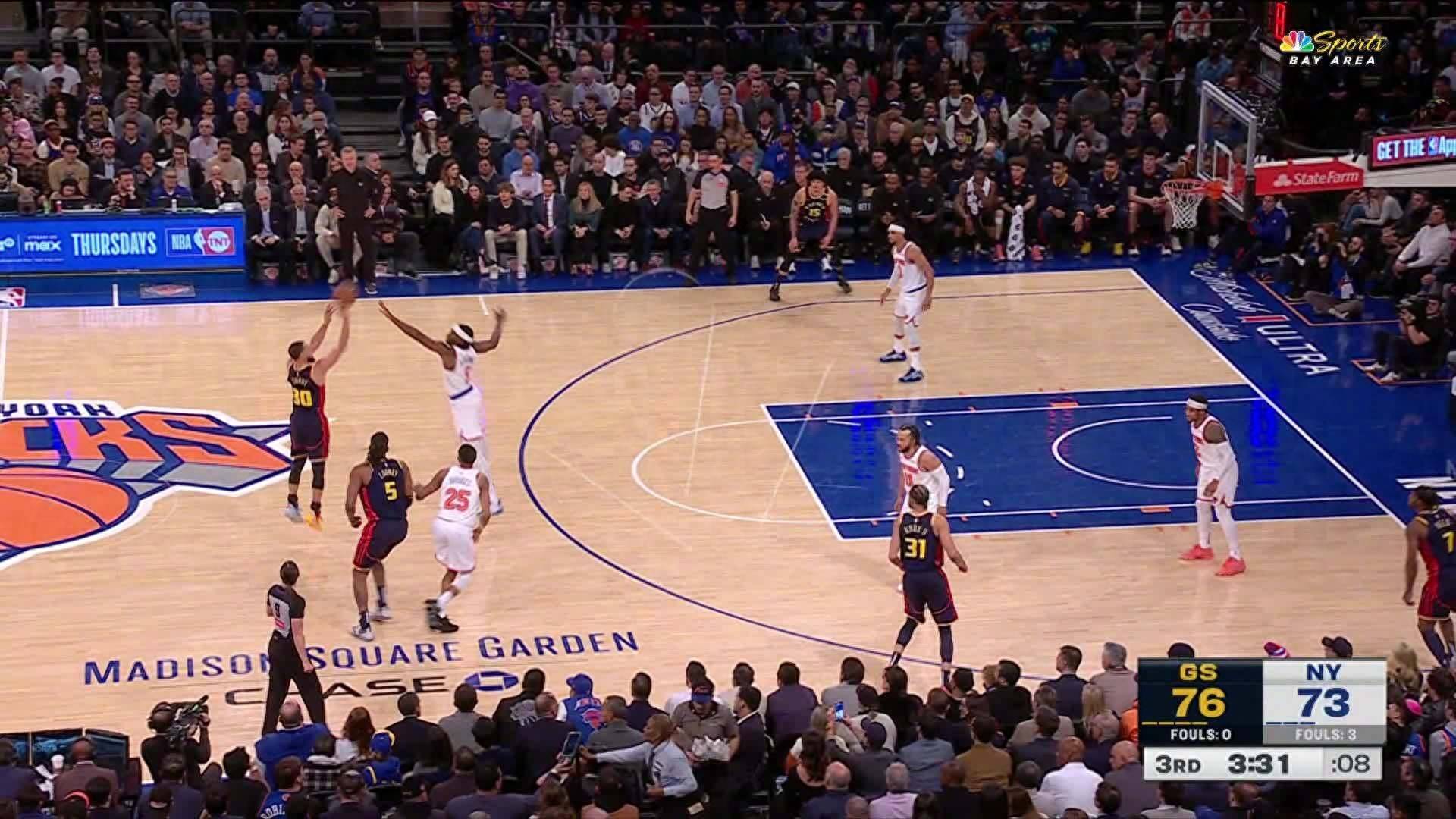 勇士迎战尼克斯，球场上将掀起火花